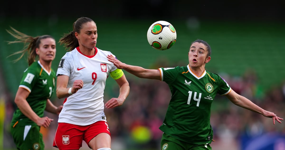 Ireland lead through Marissa Sheva goal – The Irish Times