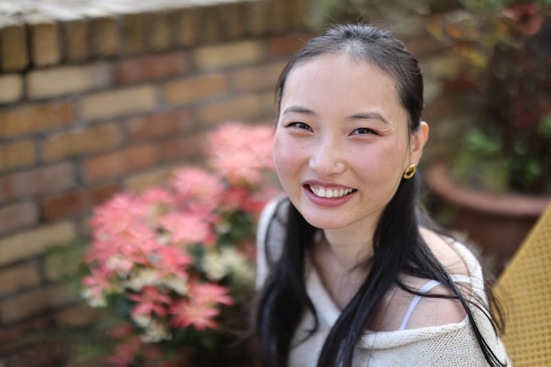 Xinlan Li. Photograph: Dara Mac Dónaill