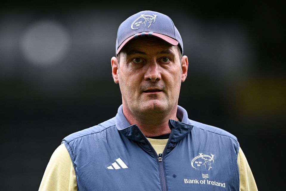 Munster forwards coach Alex Codling. Photo: Ramsey Cardy/Sportsfile