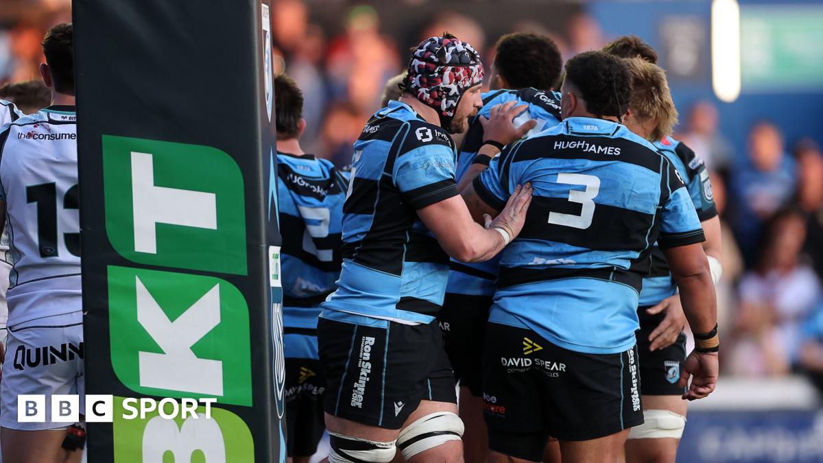 URC: Derby win for Cardiff, Dragons enjoy rare away win, Edinburgh complete comeback