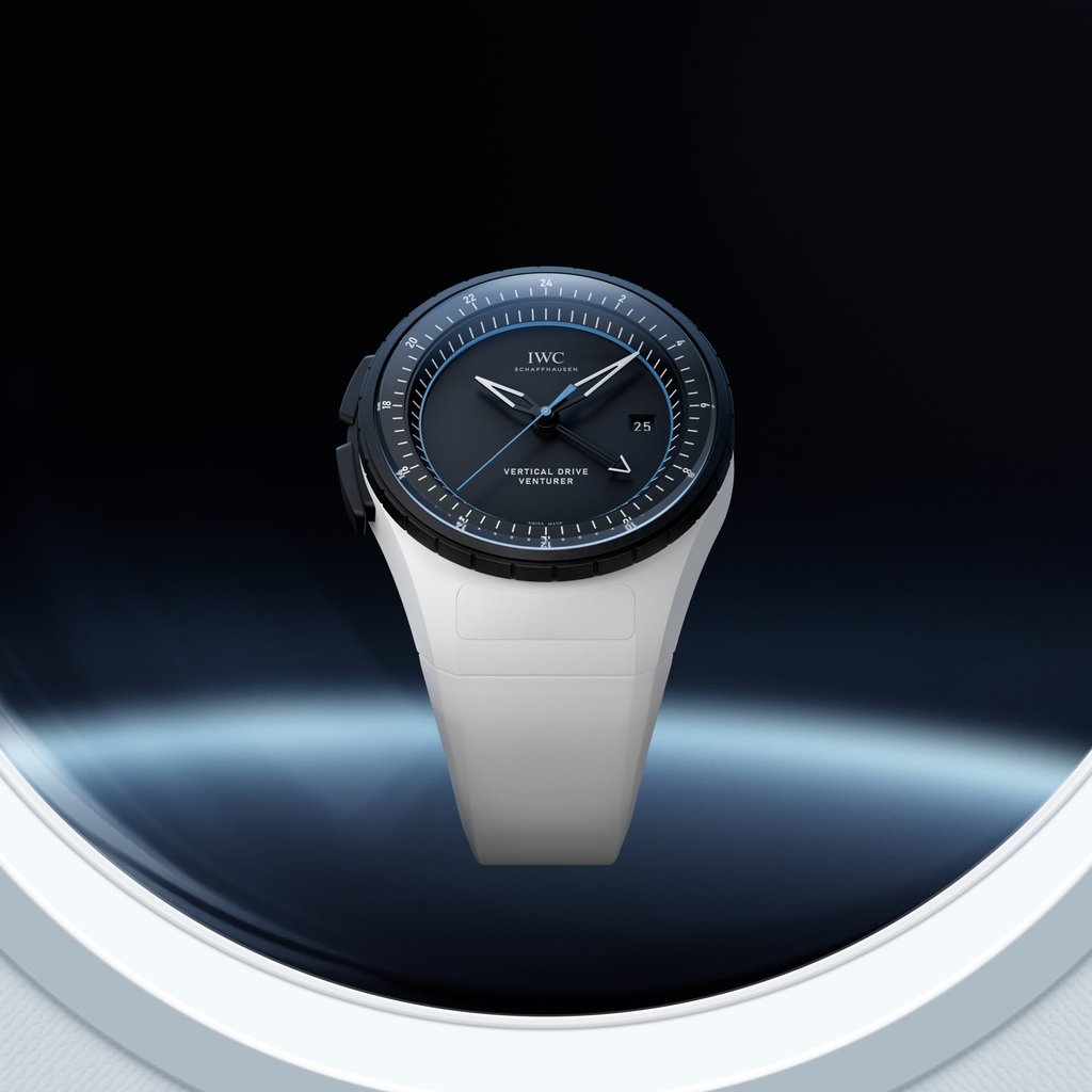 Designed to usher in a new era of space exploration – the IWC Schaffhausen Pilot’s Venturer Vertical Drive. Photo: Handout