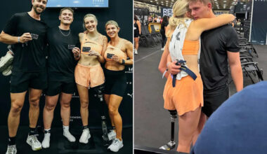 Woman Who Lost Her Leg After Being Ejected from Car Completes HYROX Fitness Race, Which Made Her 'So Sweaty' Her Prosthetic Fell Off (Exclusive)