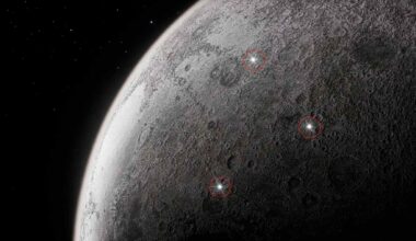 Artemis crew spot brief flashes on Moon