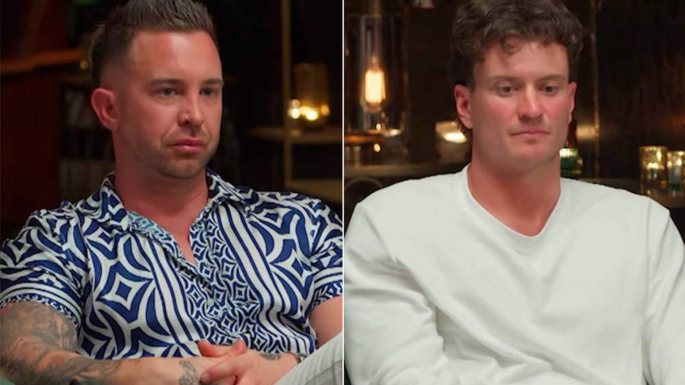 MAFS Chris insults husband Sam moments after dinner party row in shocking unaired footage