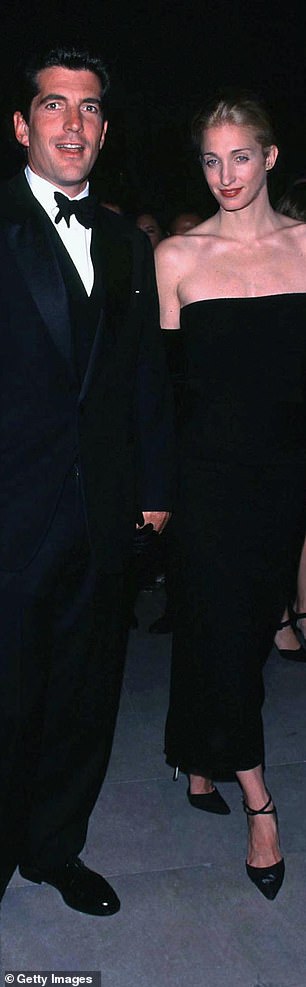 Meghan's look from 2026 matched Carolyn's from       1998