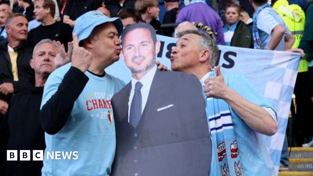 Coventry parties as Sky Blues return to the Premier League after 25 years