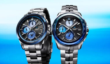 All About Casio's 3 New Limited-Edition, Entry-Level Luxury Oceanus Models With Blue Dials