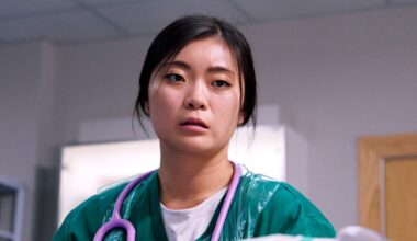 Casualty's Kim to make costly mistake as final inspection goes wrong