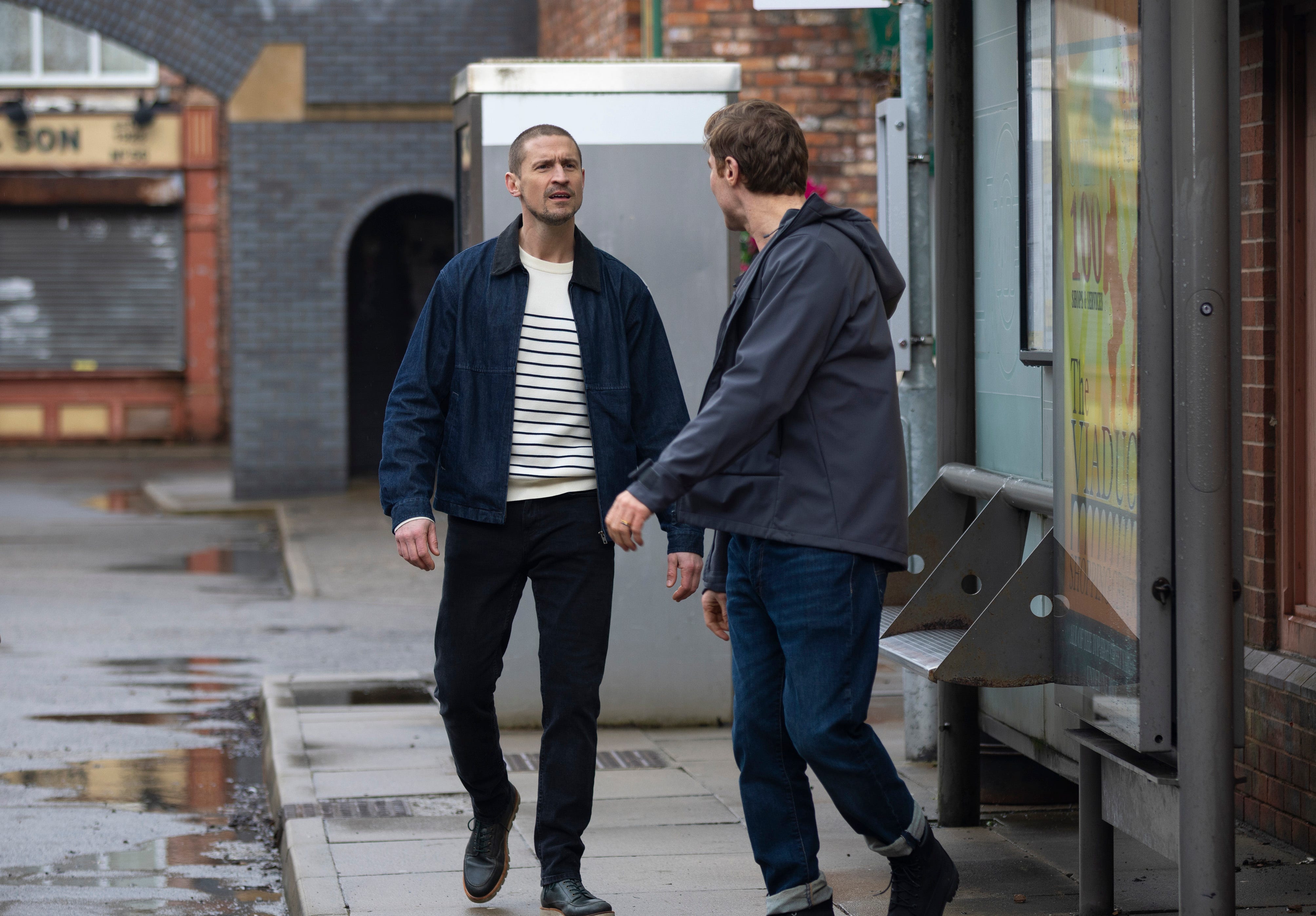 carl webster ,theo silverton, coronation street