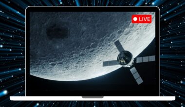 Watch Artemis 2 fly through space in real time with this telescope livestream