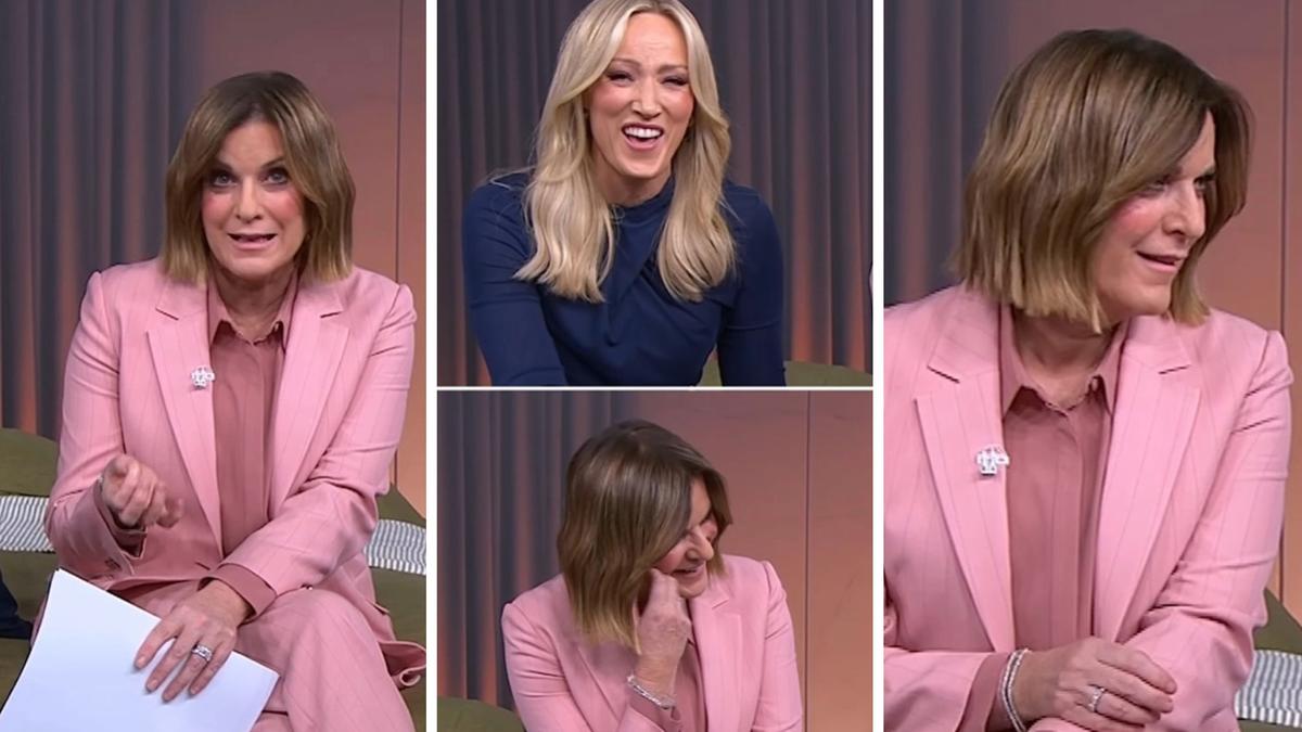 Kylie Gillies: The Morning Show presenter accidentally drops C-bomb on-air leaving Sally Bowrey hysterical