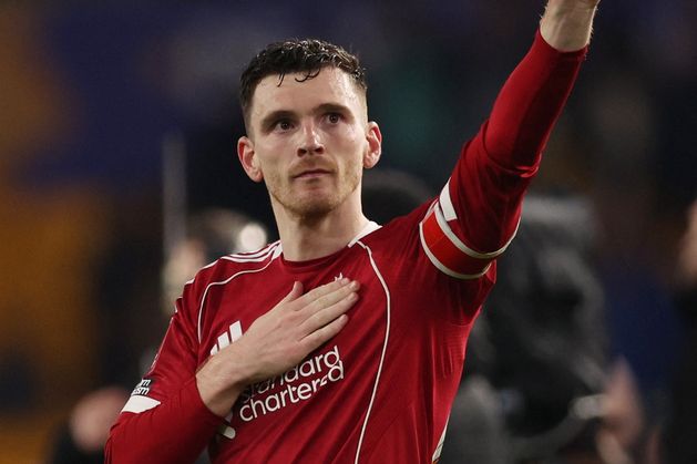 Andy Robertson to leave Liverpool at end of the season