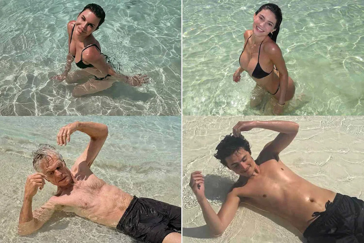 Lisa Rinna, 62, and a Topless Harry Hamlin, 74, Recreate Kylie Jenner and Timothée Chalamet's Sexy Swimsuit Photos