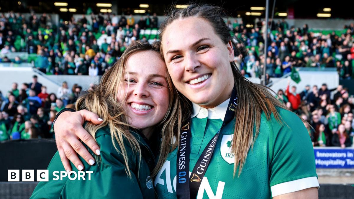 Scott Bemand and Erin King celebrate