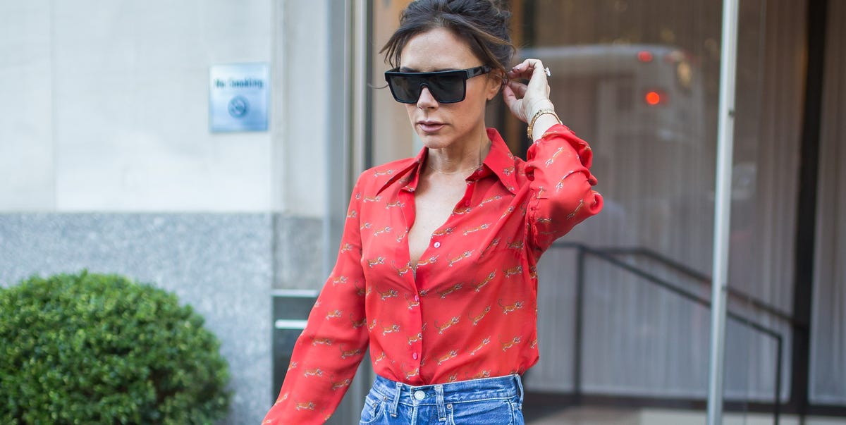 Victoria Beckham's new high-street collection includes flattering "sculptural" jeans