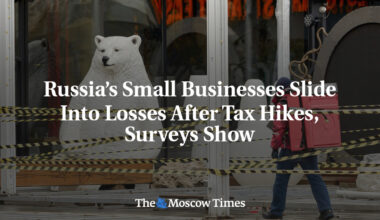 Russia’s Small Businesses Slide Into Losses After Tax Hikes, Surveys Show
