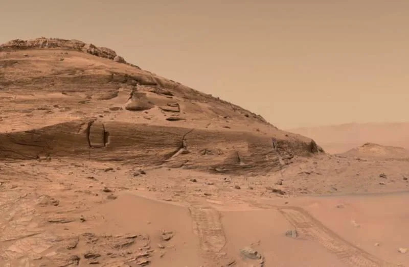 Mars landscape. (credit: NASA)