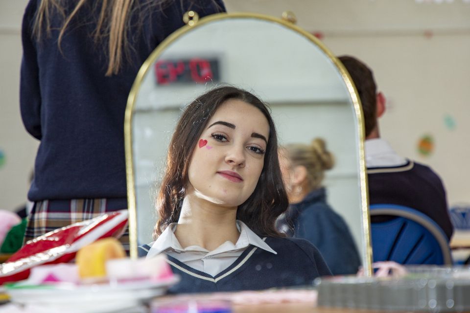 Baylee DuPreez at the Glenart College TY Easter fair in aid of Enable Ireland. Photo: Michael Kelly