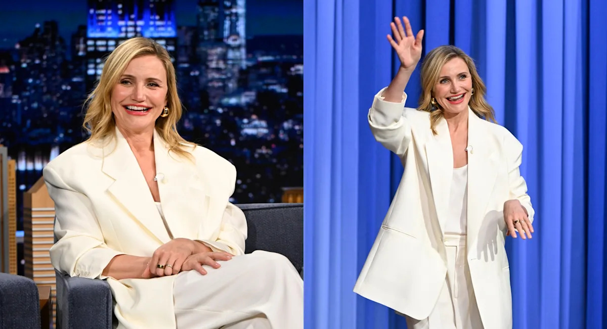 Cameron Diaz Means Business on ‘The Tonight Show’