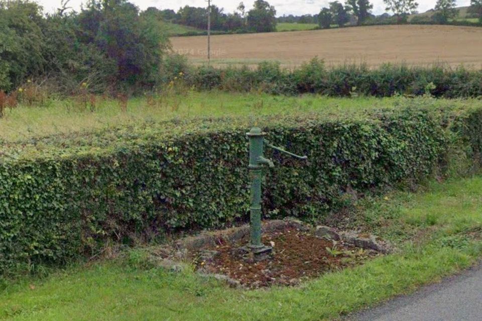 Pictured is the pump stolen from Woodtown, Co Meath