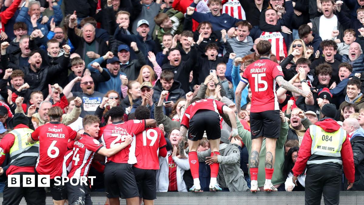 Lincoln City 1-0 AFC Wimbledon: Imps one point from promotion after late Ryan One winner