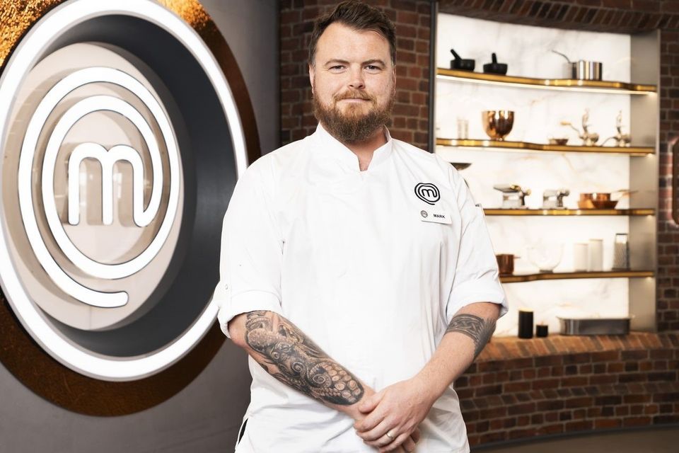 Mark O'Brien on MasterChef: The Professionals. Photo: BBC/Shine TV
