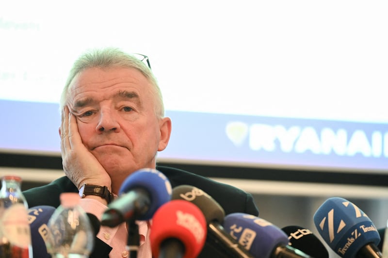Michael O'Leary: 'If the war continues, we do run the risk of supply disruptions in Europe in May and June.' Photograph: Elias Rom/ Belga Mag/ / AFP via Getty Images