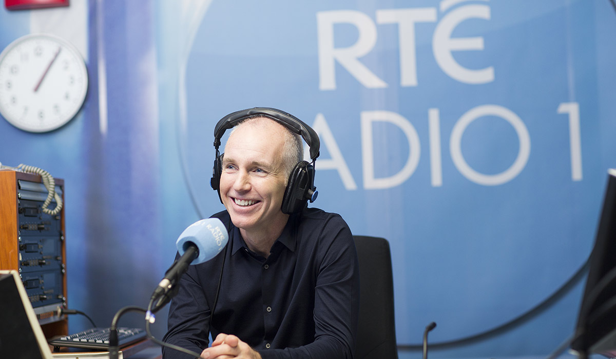 Ray D’Arcy RTE Radio 1. Pic: RTE