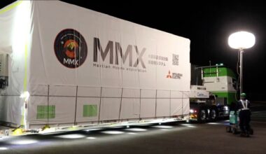 Japan's audacious sample-return mission to the Mars moon Phobos has made it to the launch pad