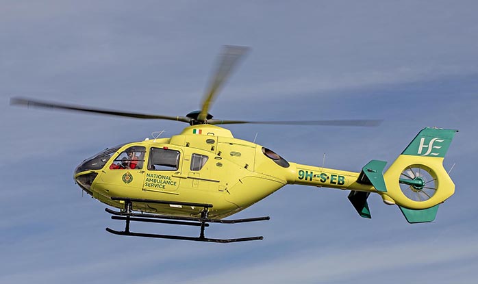 Man Airlifted To Hospital Following Accident Involving Tree