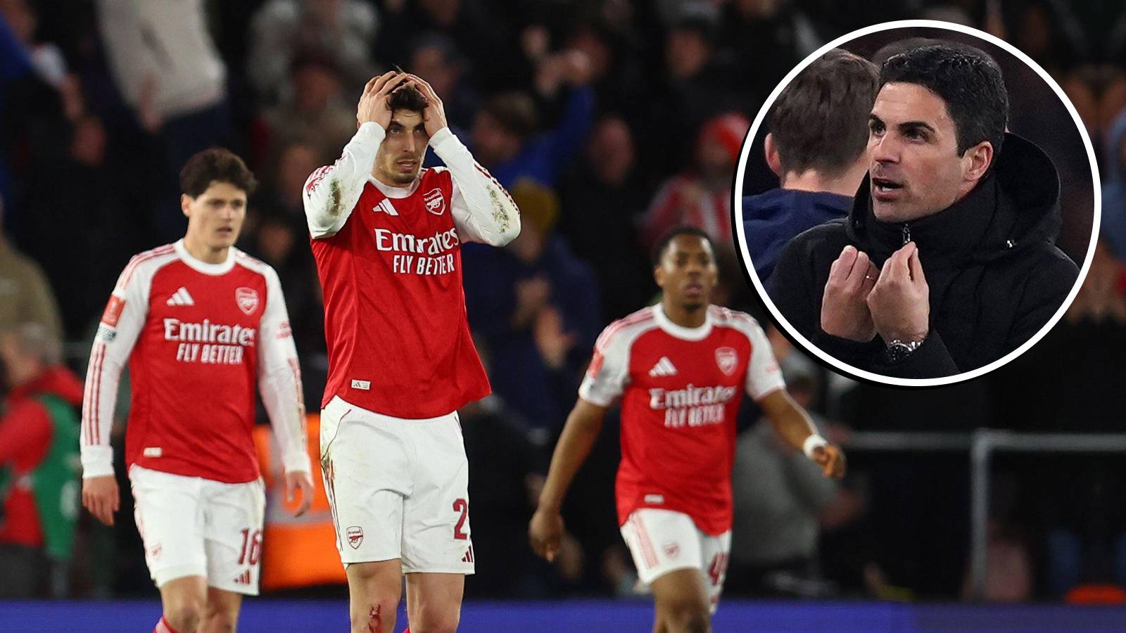 Shocking Mikel Arteta stat signals biggest bottle job yet
