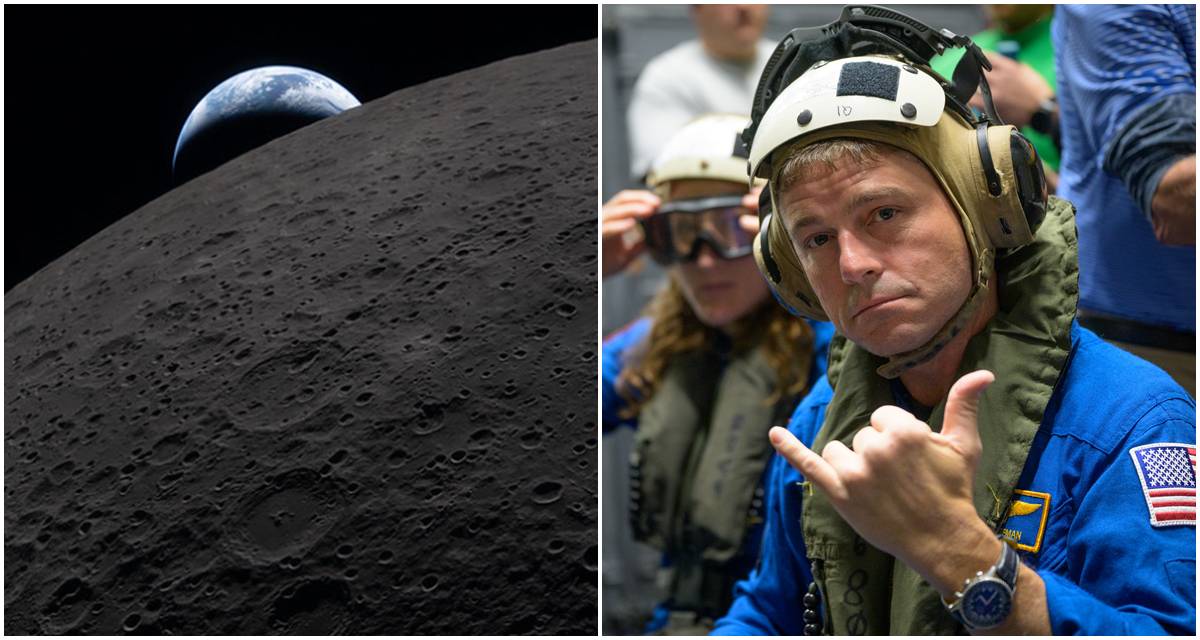 reid wiseman, earth, moon, nasa, artemis ii