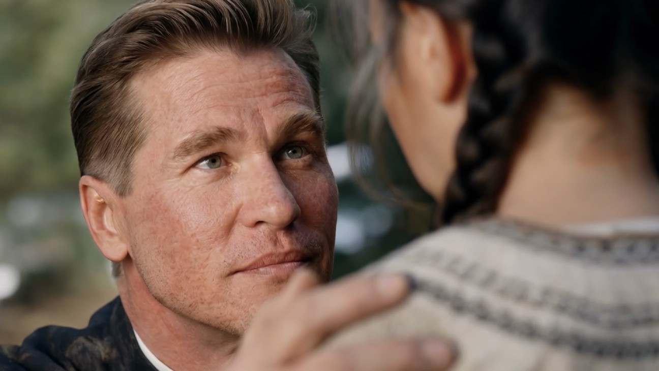 Val Kilmer's likeness in the movie 'As Deep as the Grave'