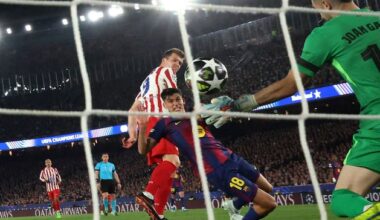 Atletico Madrid storm Nou Camp with Champions League win over 10-man Barcelona