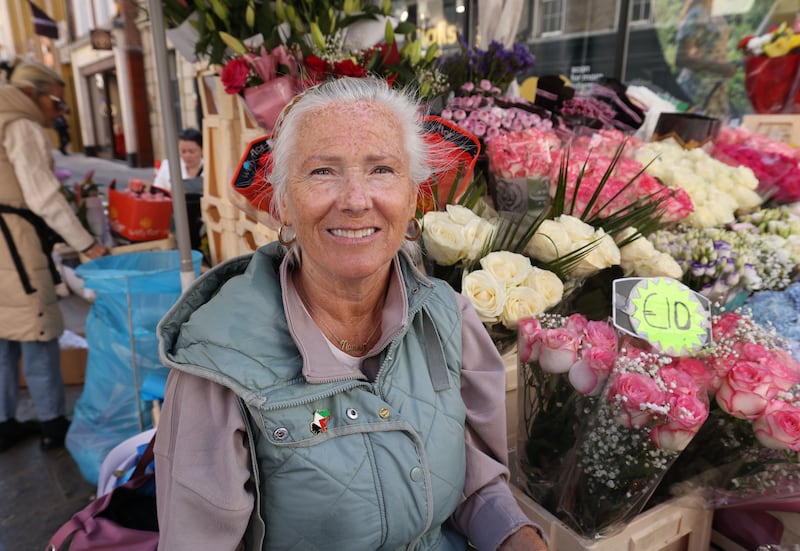 Flower seller Kathleen Walsh prefers the original design of the shopping centre. Photograph: Alan Betson