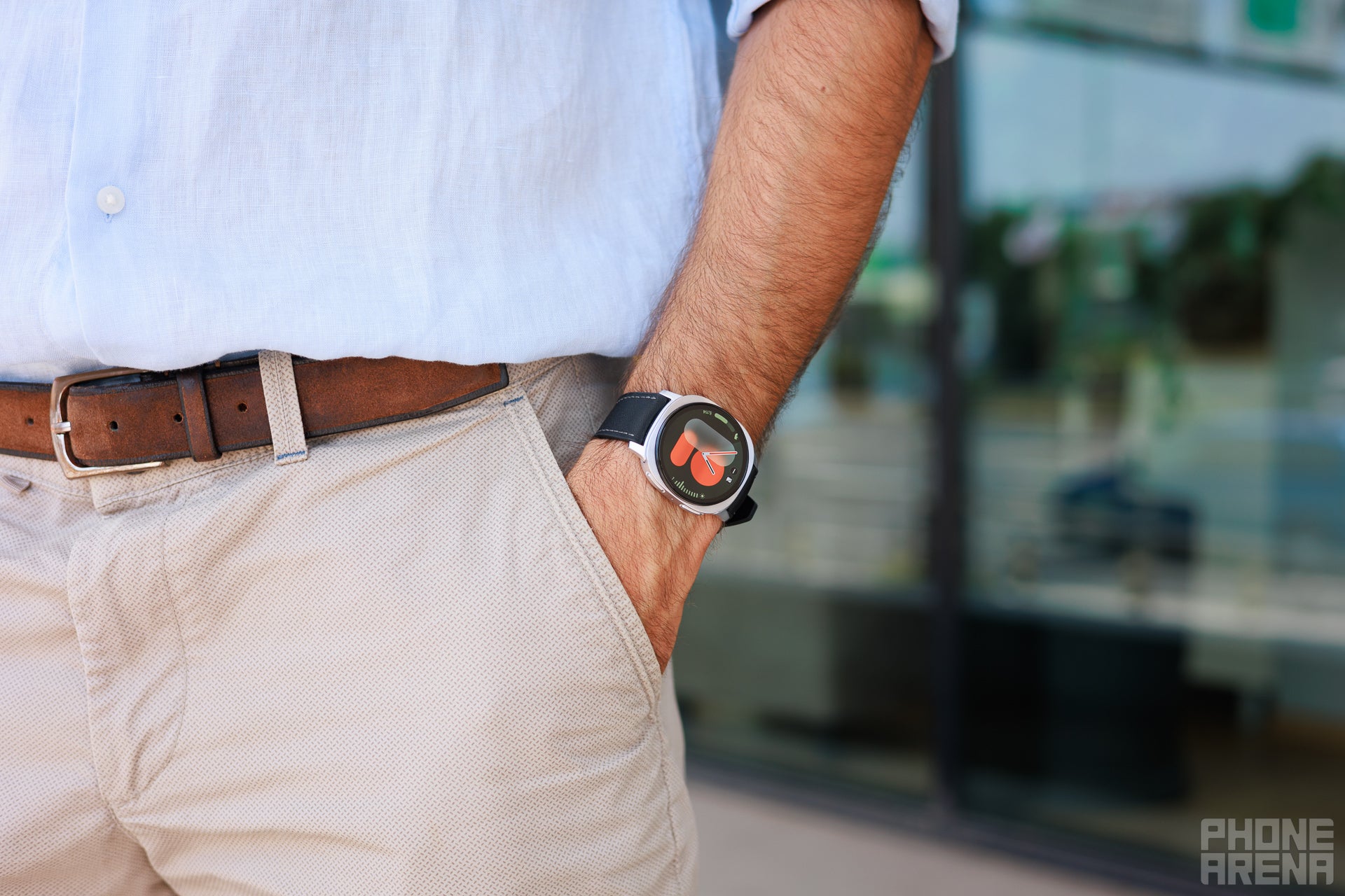 Galaxy Watch 9 may stick to the same size as its predecessor. | Image by PhoneArena - Samsung appears to be on the right path with the Galaxy Watch 9 development