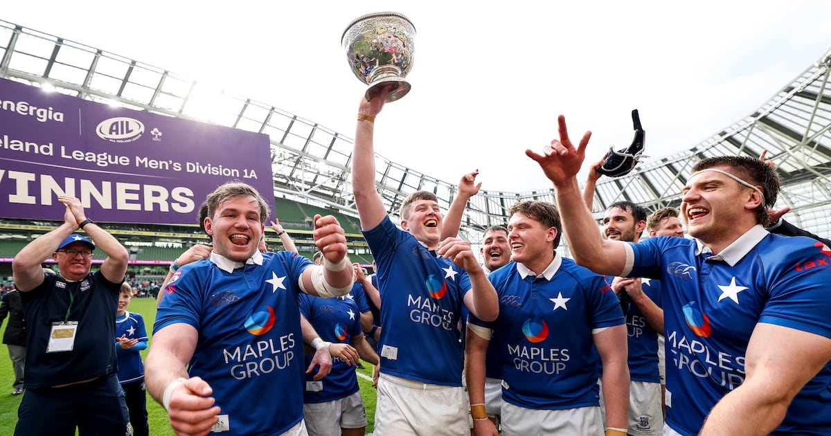Hail St Mary’s, worthy champions and a powerful new force in Irish club rugby – The Irish Times
