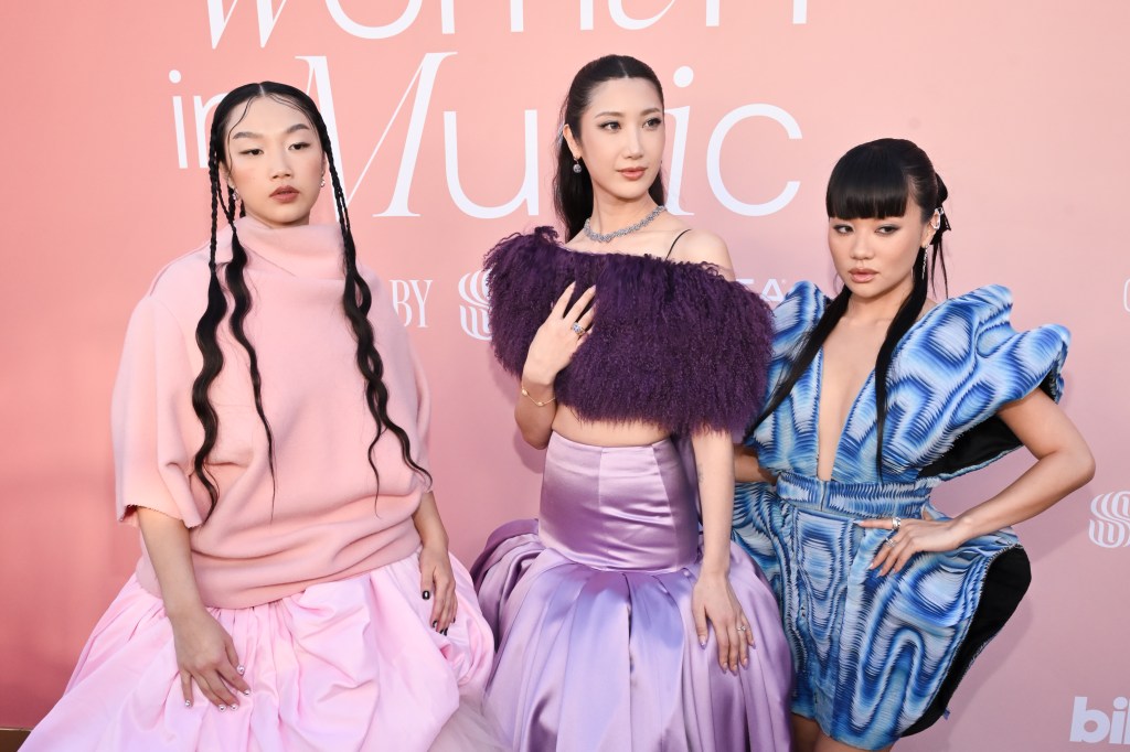 Billboard Women Music Red Carpet Photos: Huntr/X, Lainey Wilson, More