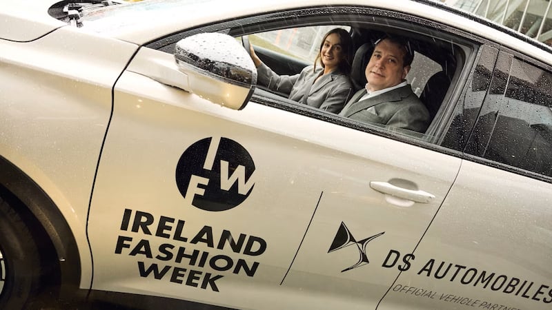 Glin Donnelly, brand manager for DS at the launch of Ireland Fashion Week
