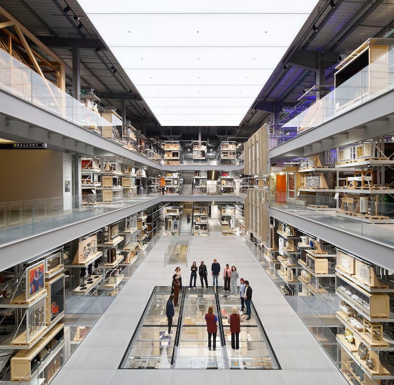 V&A East Storehouse. designed by Diller Scofidio + Renfro. Photograph: Hufton+Crow