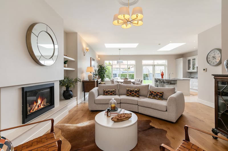 Open-plan living area