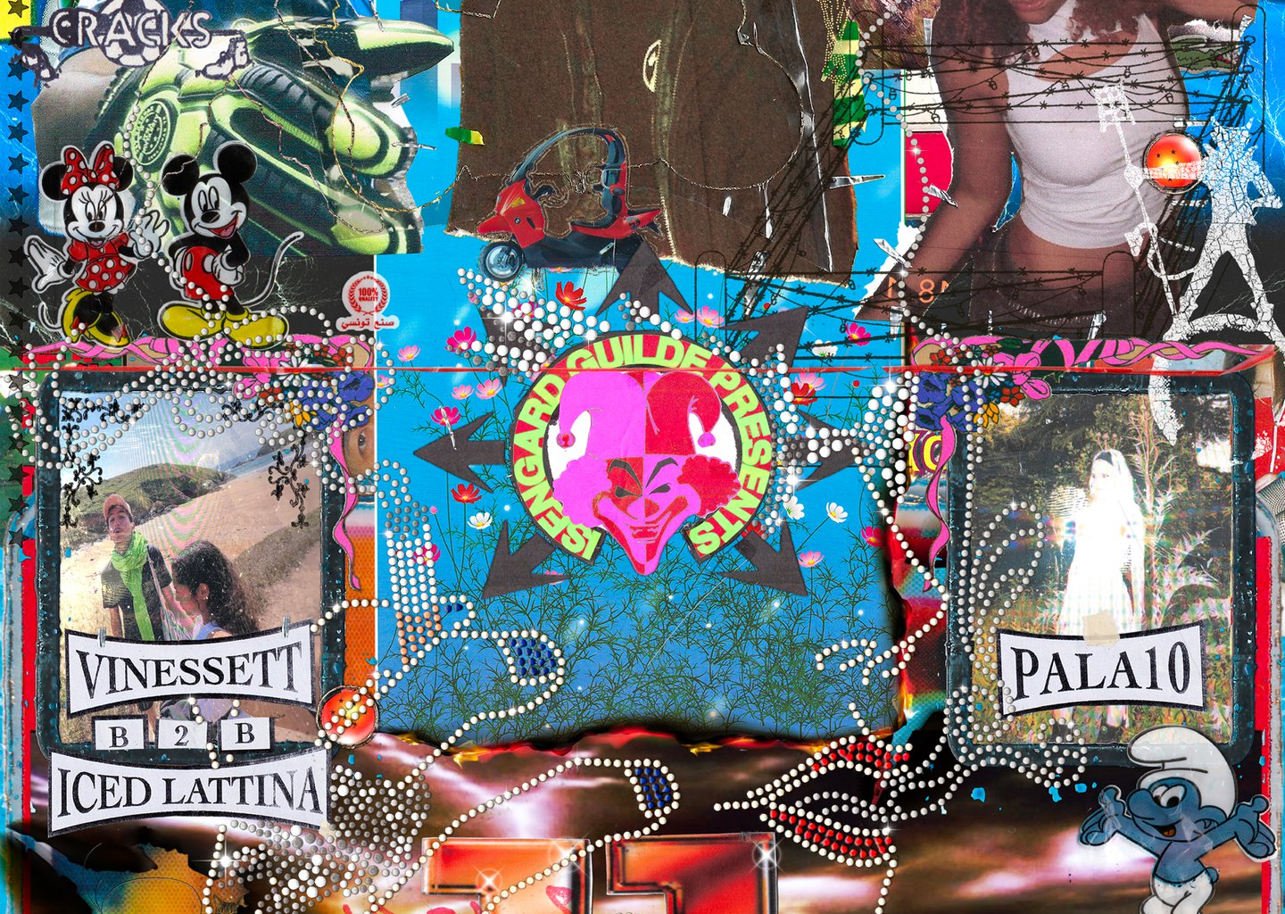 Bravas Graphix are the rave connoisseurs behind some of Brussels’ most explosive posters