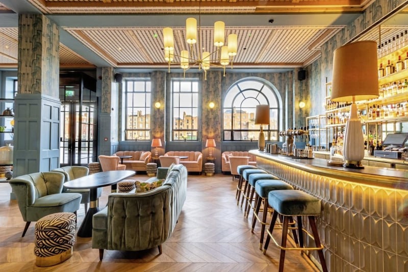 Pure Fitout's work on display at The Clarence Hotel in Dublin. 