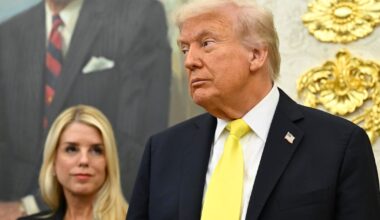 Trump’s decision to fire devoted Pam Bondi reboots focus on Epstein files – The Irish Times