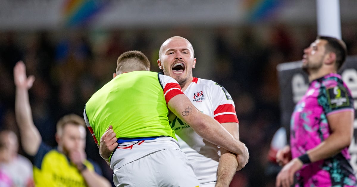 Ulster ride their luck to beat Ospreys and set up La Rochelle quarter-final in Belfast – The Irish Times