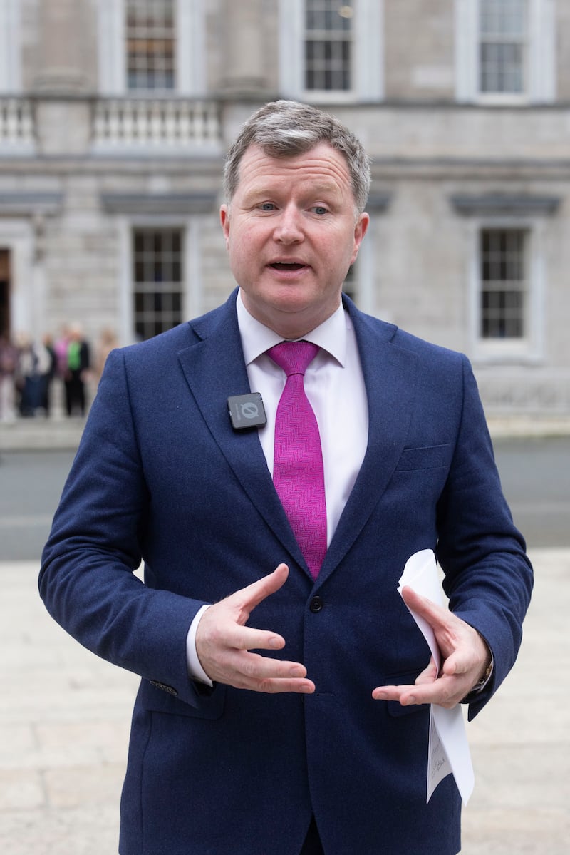 Fianna Fáil TD Malcolm Byrne. Photograph: Sam Boal/Collins Photos