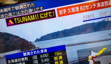 Japan tsunami alert issued following powerful earthquake off northern coast – The Irish Times