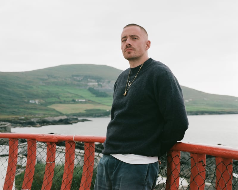 Dermot Kennedy at Valentia Lighthouse, Co Kerry. Photograph: Silken Weinberg