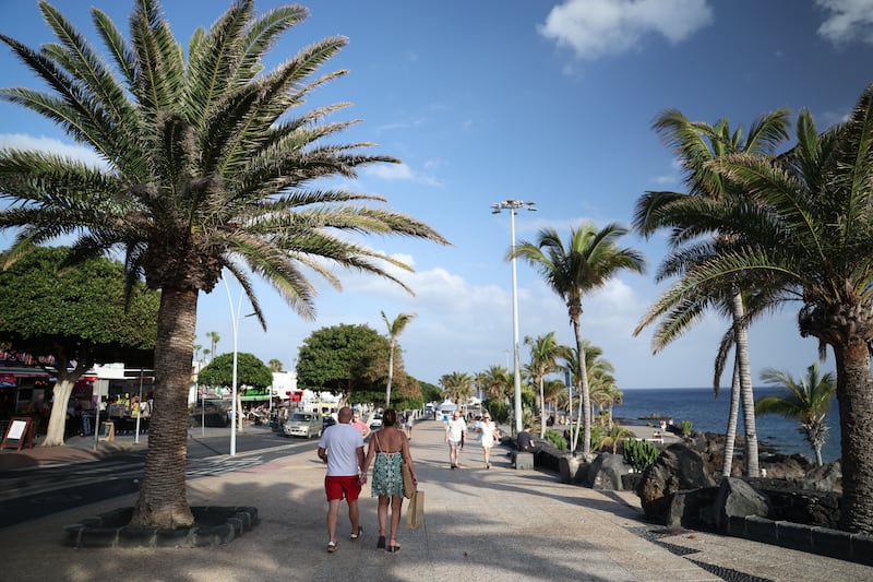 Puerto del Carmen, where Gerry Hutch has been living for 12 years