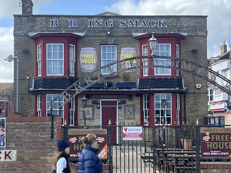 Bring Smack, you say? The Barking Smack pub in Great Yarmouth. Photograph: Mark Paul